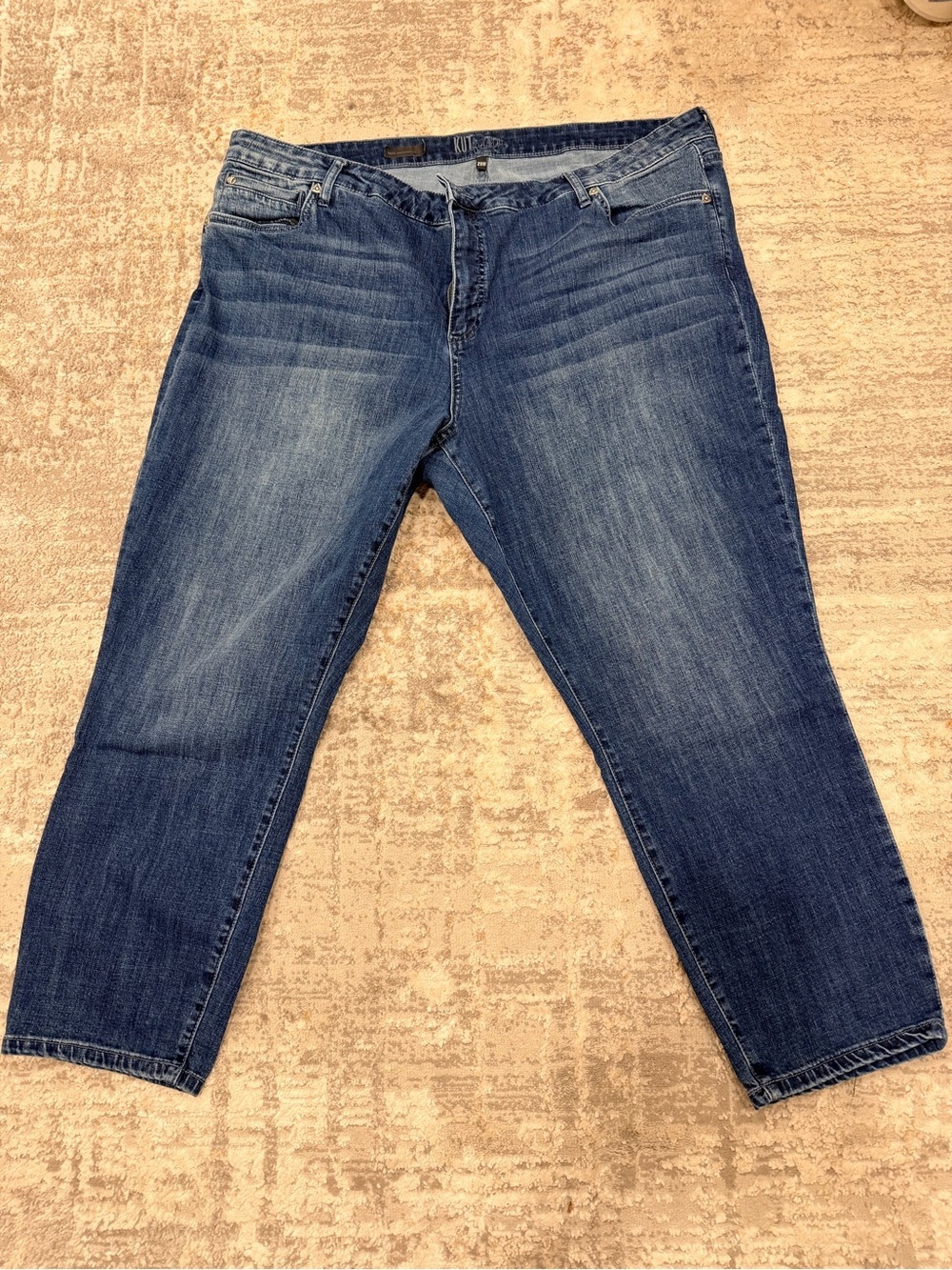 Kut from the Kloth Women's Dark Blue Boyfriend Jeans